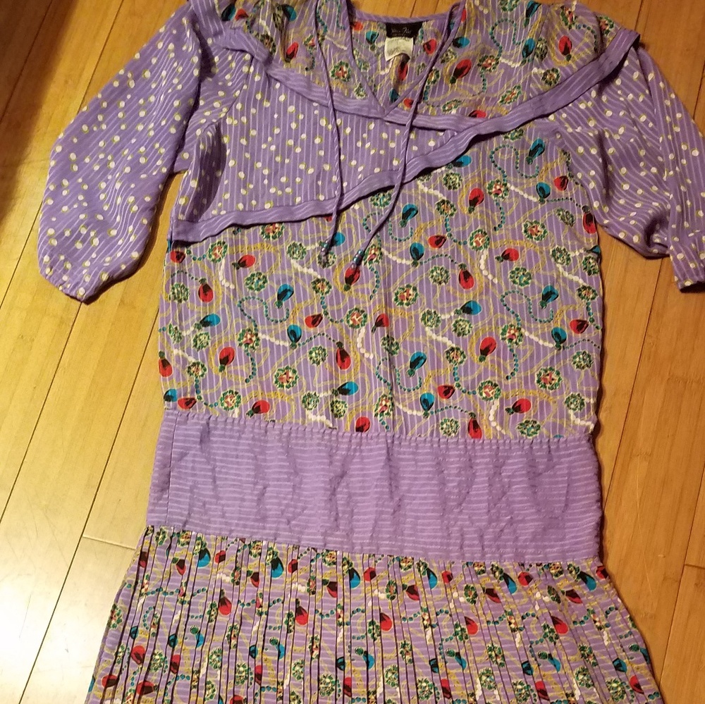 Diane Freis georgette lilac dancing dress  os